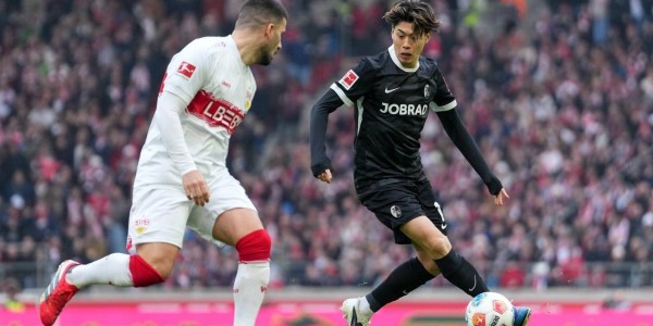 1-0，第89分钟绝杀，斯图加特掀翻弗赖堡，3连胜+逼近德甲前三